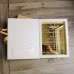 Hardcover Box Gold Mirror Acrylic Invitation Card Wedding Invitation Customized